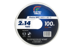 [12.07.0014] Cable Flexible Piatina SPT 2X14 AWG - 100 m.